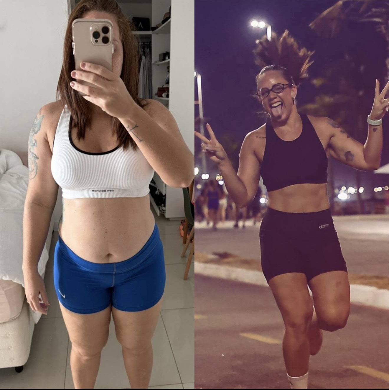 Antes e depois — Ariadna