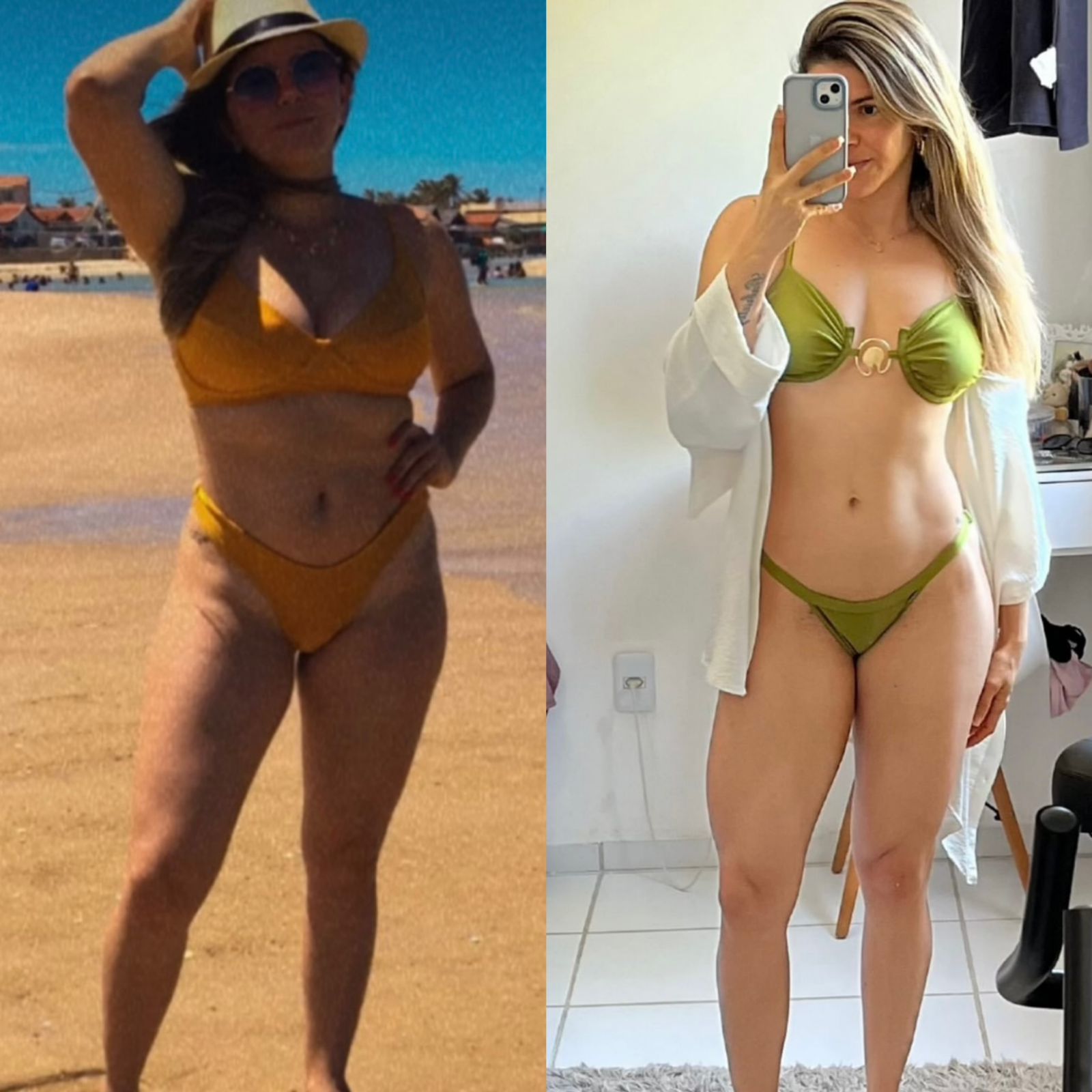 Antes e depois — Cris Silva
